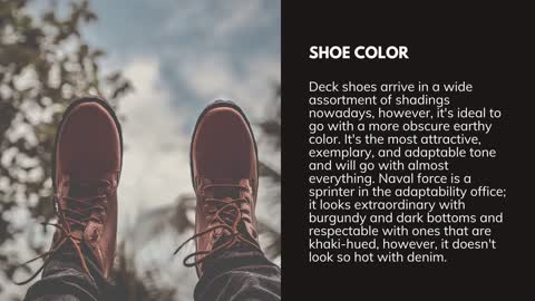 5 Tips Of Choosing The Best Boat Shoe