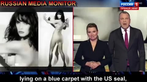 This is Russia’s state-run media airing salacious pictures of the future First Lady, Melania Trump