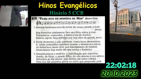 Hinos Evangélicos (20-10-2023)