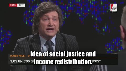 ARGENTINA ES UNA SOCIEDAD INFESTADA DE SOCIALISMO. JAVIER MILEI