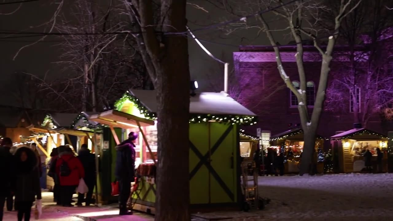 Mercado de Navidad, Mercado de Noel, Ciudad de Longueuil.