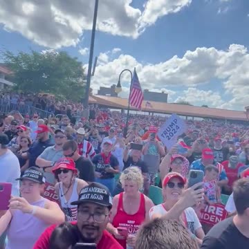 “TRUMP 2024”川普總統_威斯康辛州 Wisconsin競選活動集會現場，川普總統 為人民而戰！為憲法而戰！