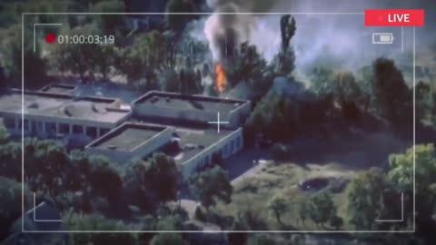 Drone footage shows Ukrainian mountain assault brigade obliterates Russian vehicles.