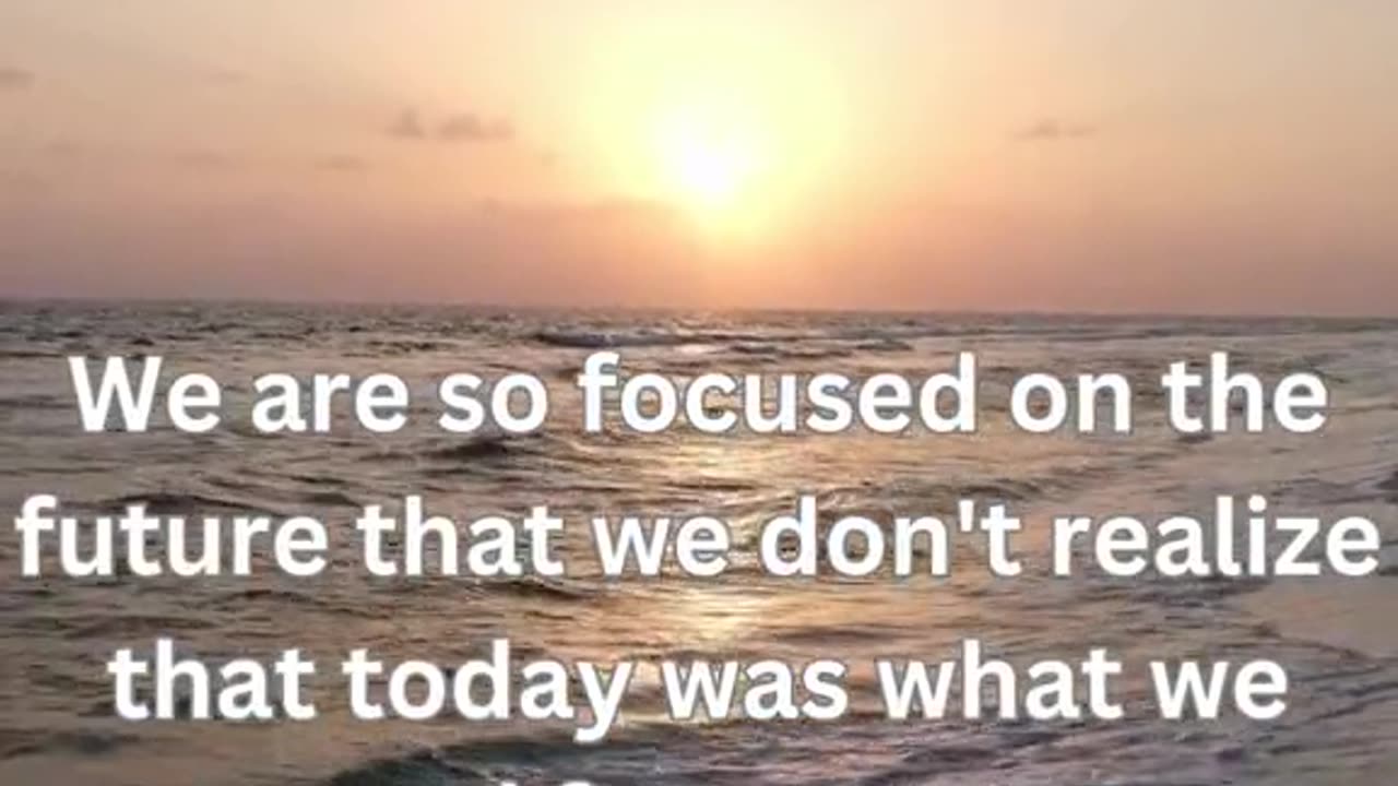 Pause and Reflect: Embrace the Present, It's Yesterday's Dream Come True ✨🙏