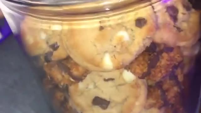Tempting cookies jar