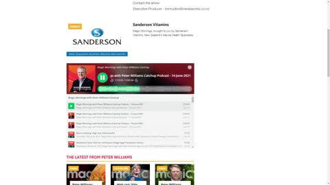 NZ doctor speaks to Peter Williams regarding the vaccine roll out and reported adverse reactions!