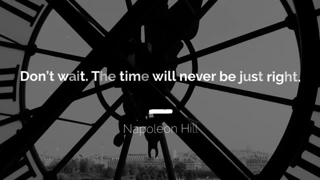 Don't Wait