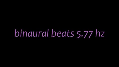 binaural beats 5 77 hz