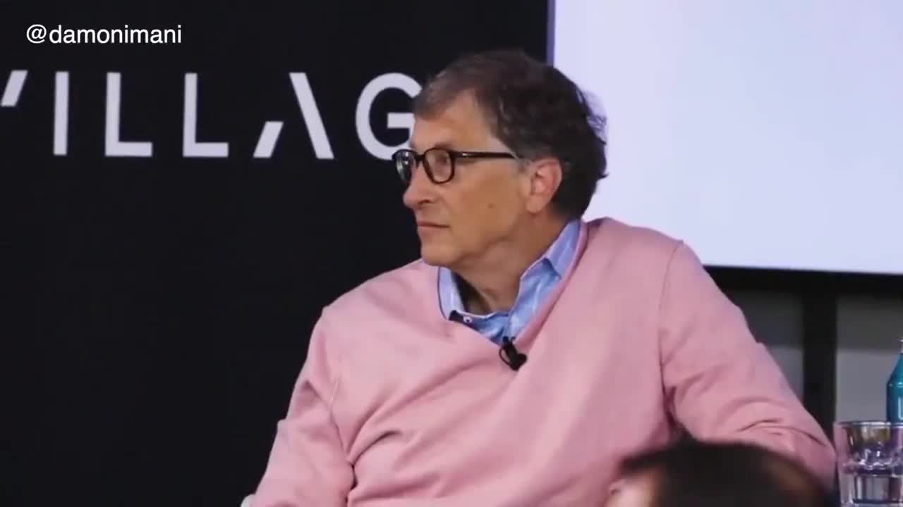 Alex Jones Crashes Bill Gates Interview!