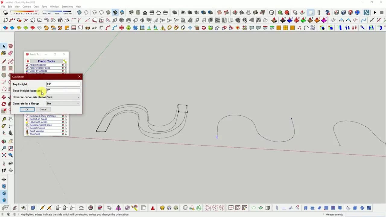 SketchUp Quick Tips _ Tips No-2 - Curved Ramp in SketchUp