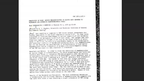 Megakaryocyte and CIA Document