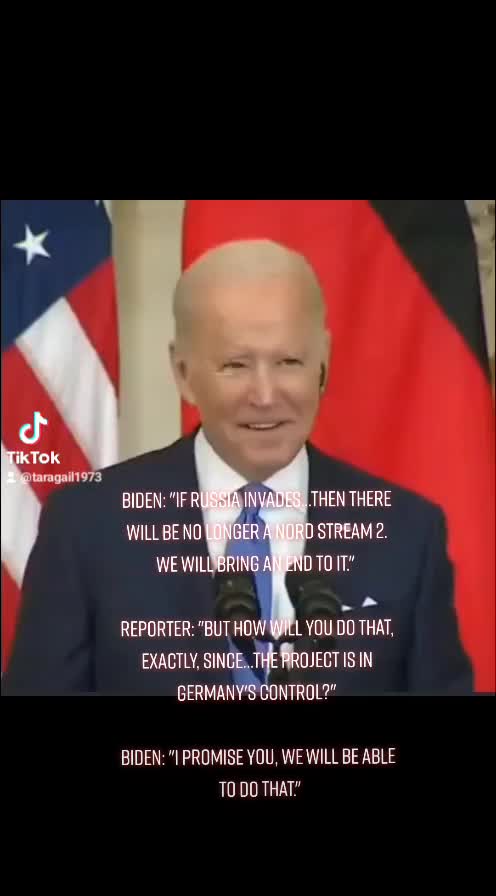 What, Biden you going to take on Germany Now, wtf