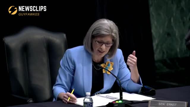 Senator Joni Ernst Question Sec Trans Pete Buttigieg On Electric Cars