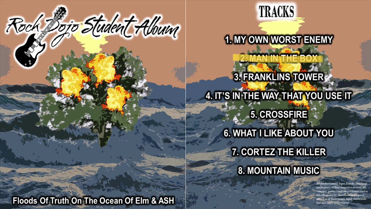 Rock Dojo Student Album #28 “Elm & Ash”: Man in the Box (Alice in Chains Cover) Track 2