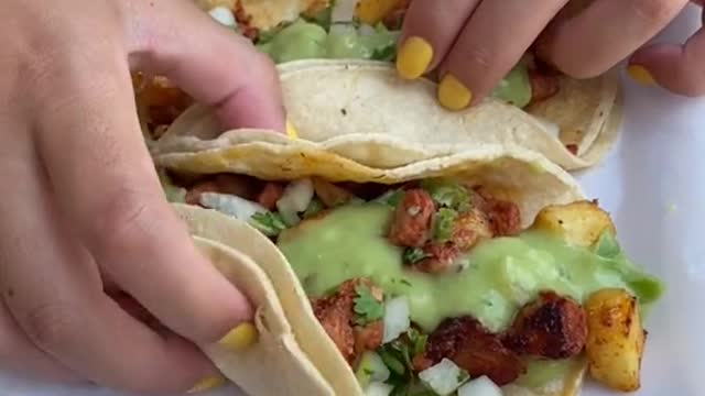 AL PASTOR TACOS at Homemade Taqueria