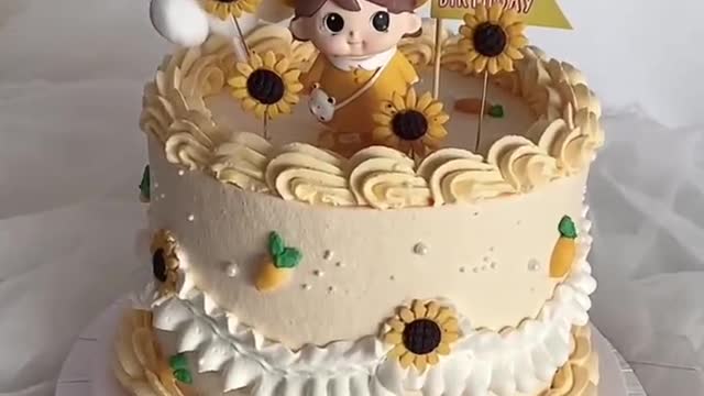 cute cartoon cake