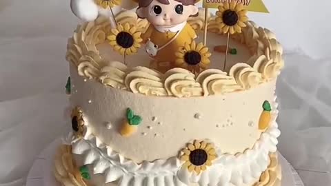 cute cartoon cake