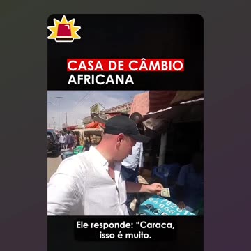 Exchange house in an African country and surprising monetary reality