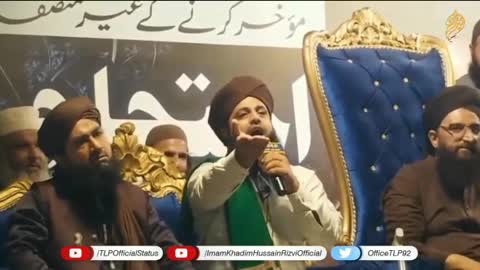 مفتی قاسم فخری صاحب امیر تحریک لبیک پاکستان کراچی کا اہم اعلان ۔*