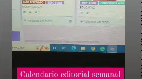 Ruth Dias SM - aluna da xará linda - stories de calendário éditorial e agendamento