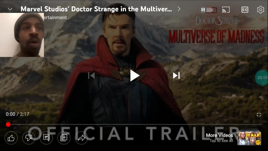 Marvel Studios Doctor Strange In The Multiverse of Madness Trailer (Video Reaction)