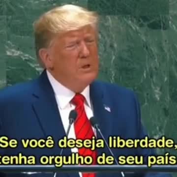 Donald trump: patriotism and love of country