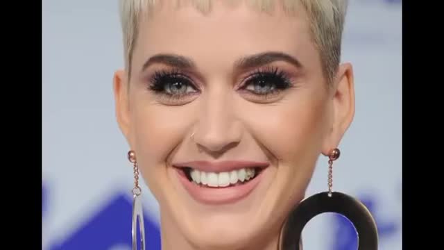 Katy Perry short cut hait