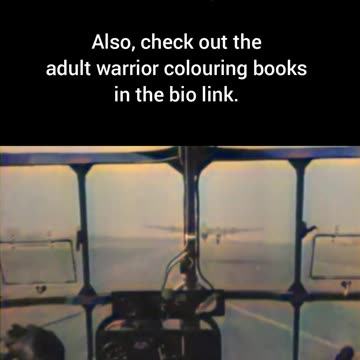 Cockpit view of Allied glider over Rhine1945 experience #Colourized footage 🛩️ 🎥🇩🇪