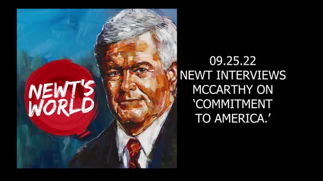 (Audio) Newt Gingrich interviews Kevin McCarthy on Commitment to America.'