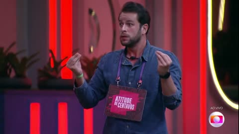 GUSTAVO E NATHY no Jogo da Discórdia por causa de banho, goiabada e banana no leite em pó. BBB 🍌😂