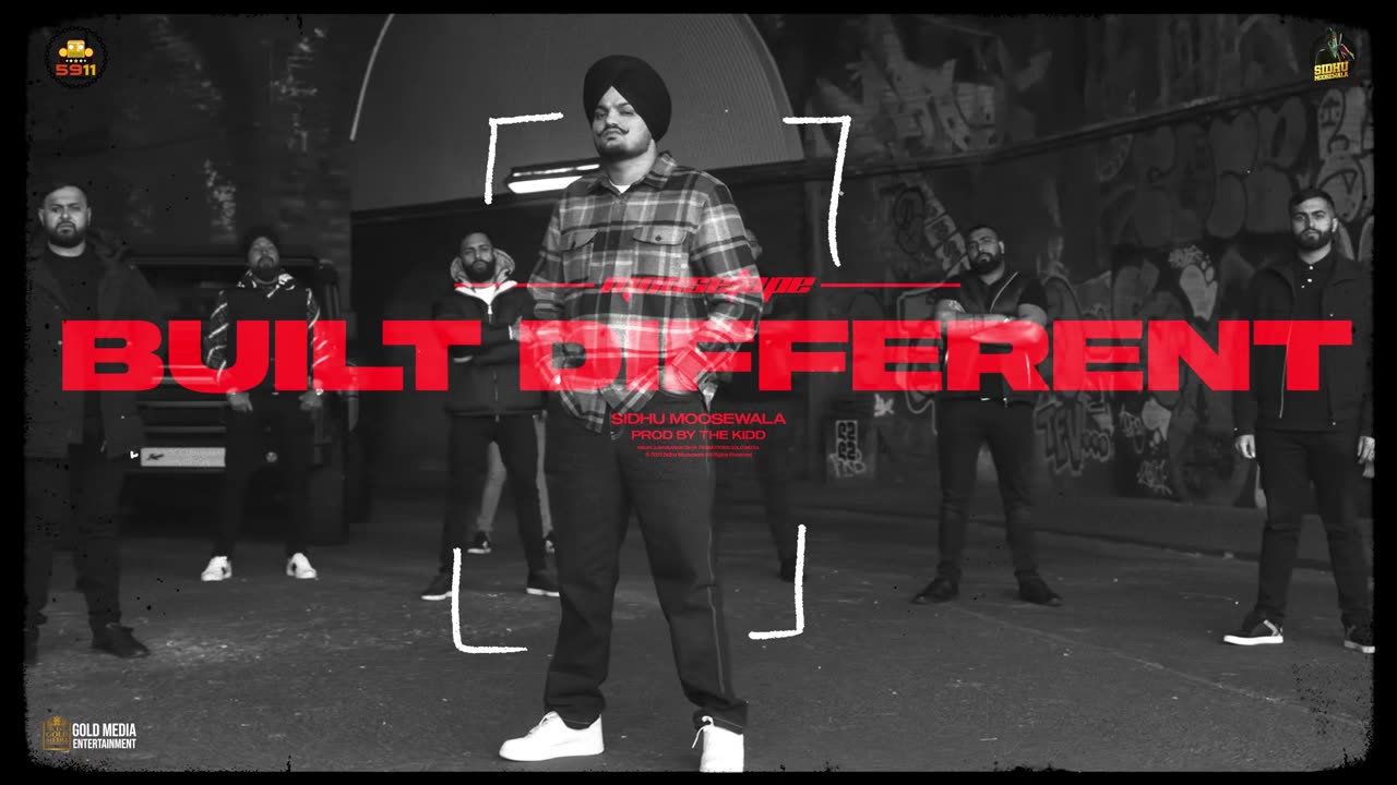 BUILT DIFFERENT (Official Audio) Sidhu Moose Wala - The Kidd - Moosetape