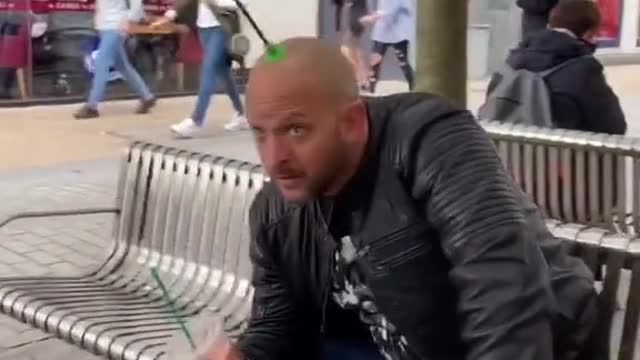 make fun of him with sticky archery