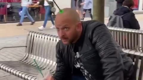 make fun of him with sticky archery