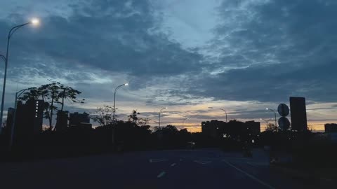 Streets at dusk