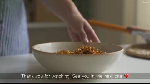 Delicious noodle making