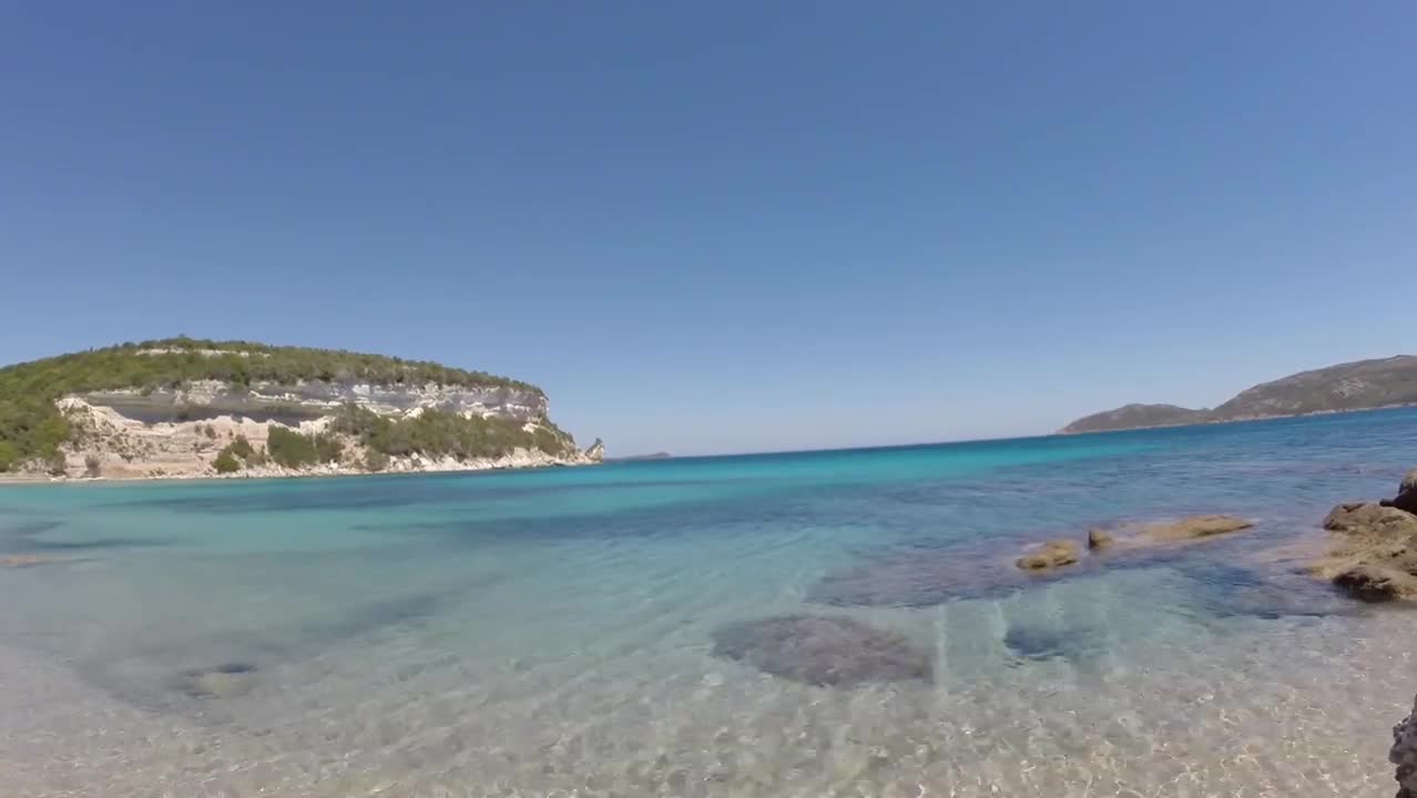 A heavenly beach near Bonifacio Corse