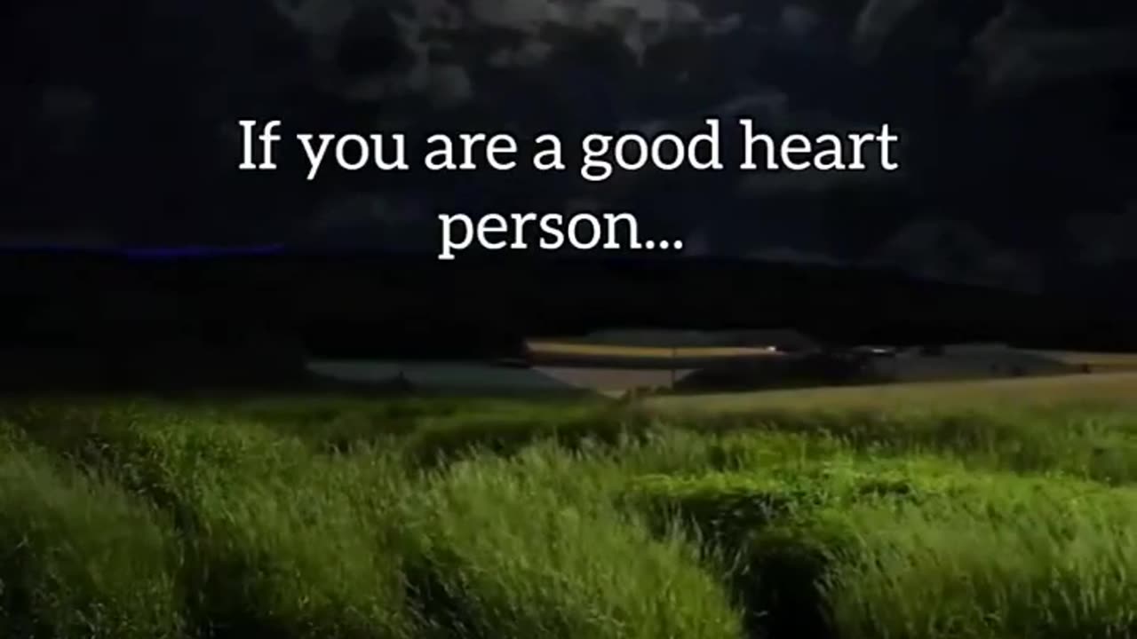 How to know if you are a good person