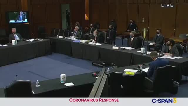 Rand Paul to Dr. Fauci: “You’ve been vaccinated and... (*Looks like CGI Fauci to me)