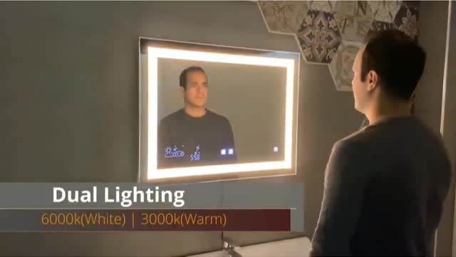 Smart LED Bathroom Mirror