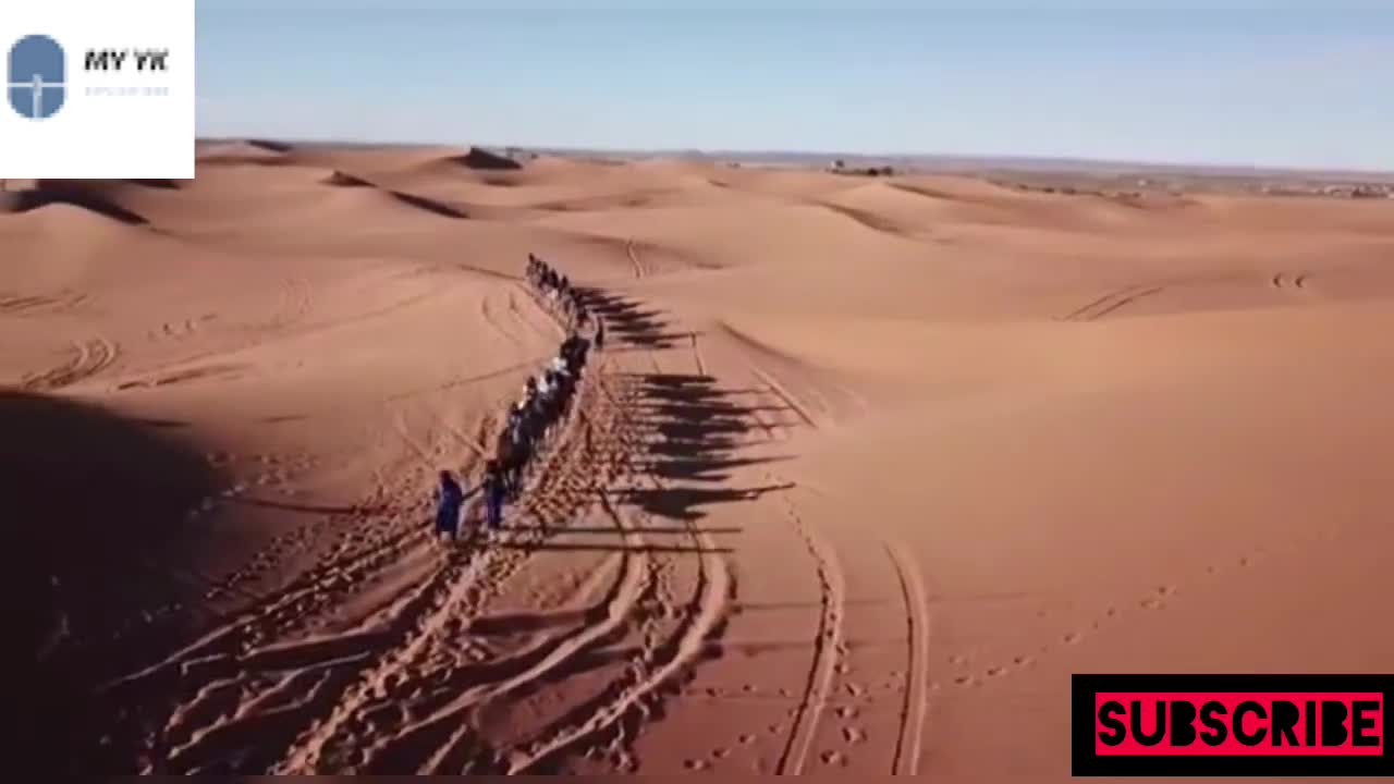 The beauty of the dunes of the Moroccan desert