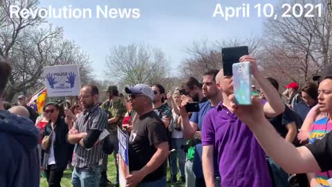 Yahoo nation protest aka anti lockdown protest