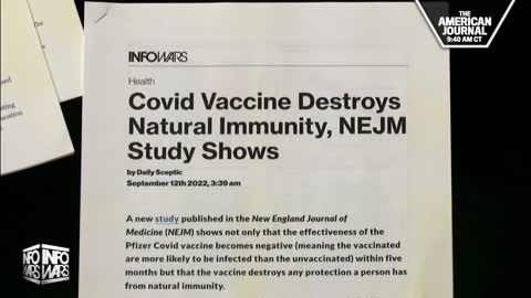 BREAKING Massive Study Shows Vaccine Up To 98 Times More Dangerous Than Covid