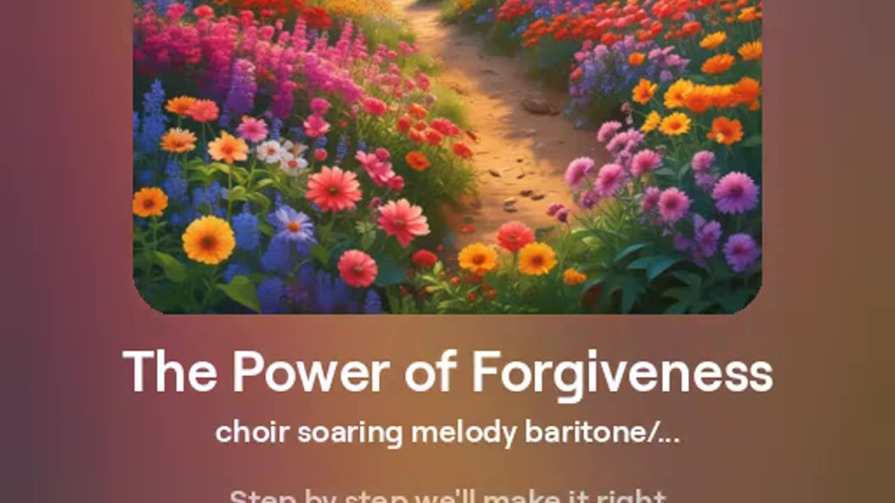 The Power of Forgiveness