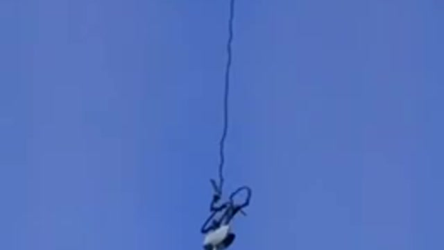 USING DRONE TO THE RESCUE OF ANOTHER CRASHED DRONE