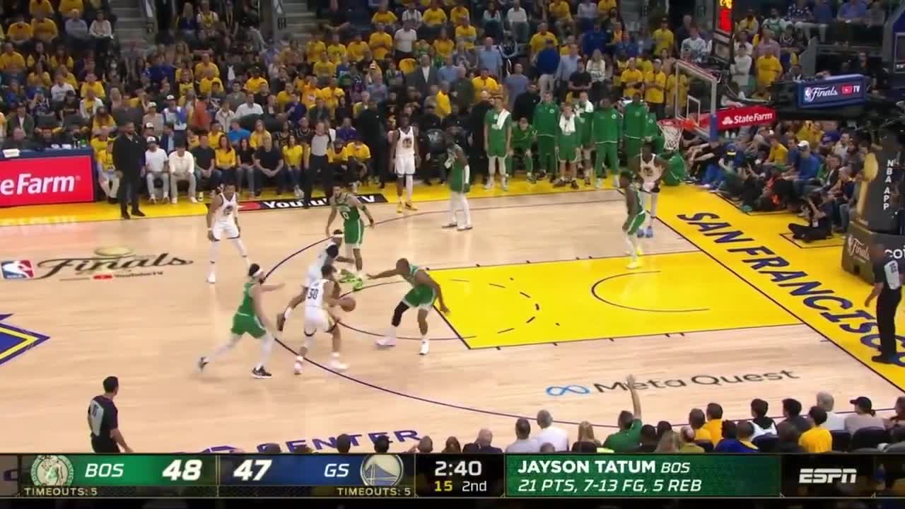 Boston Celtics vs Golden State Warriors Game 2 Full Highlights 2nd Quarter - NBA Finals 6_5_2022