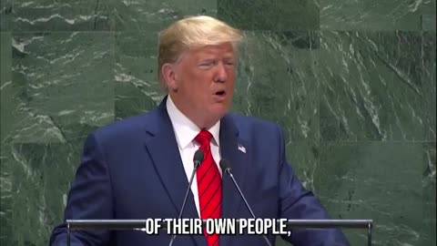Trump: "The Future Belongs to Patriots, Not Globalists" – 2019 UN Speech