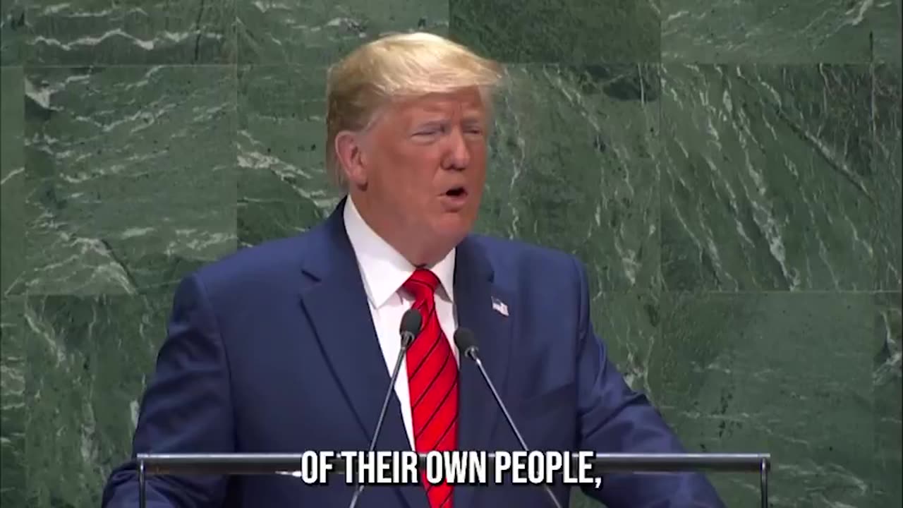 Trump: "The Future Belongs to Patriots, Not Globalists" – 2019 UN Speech