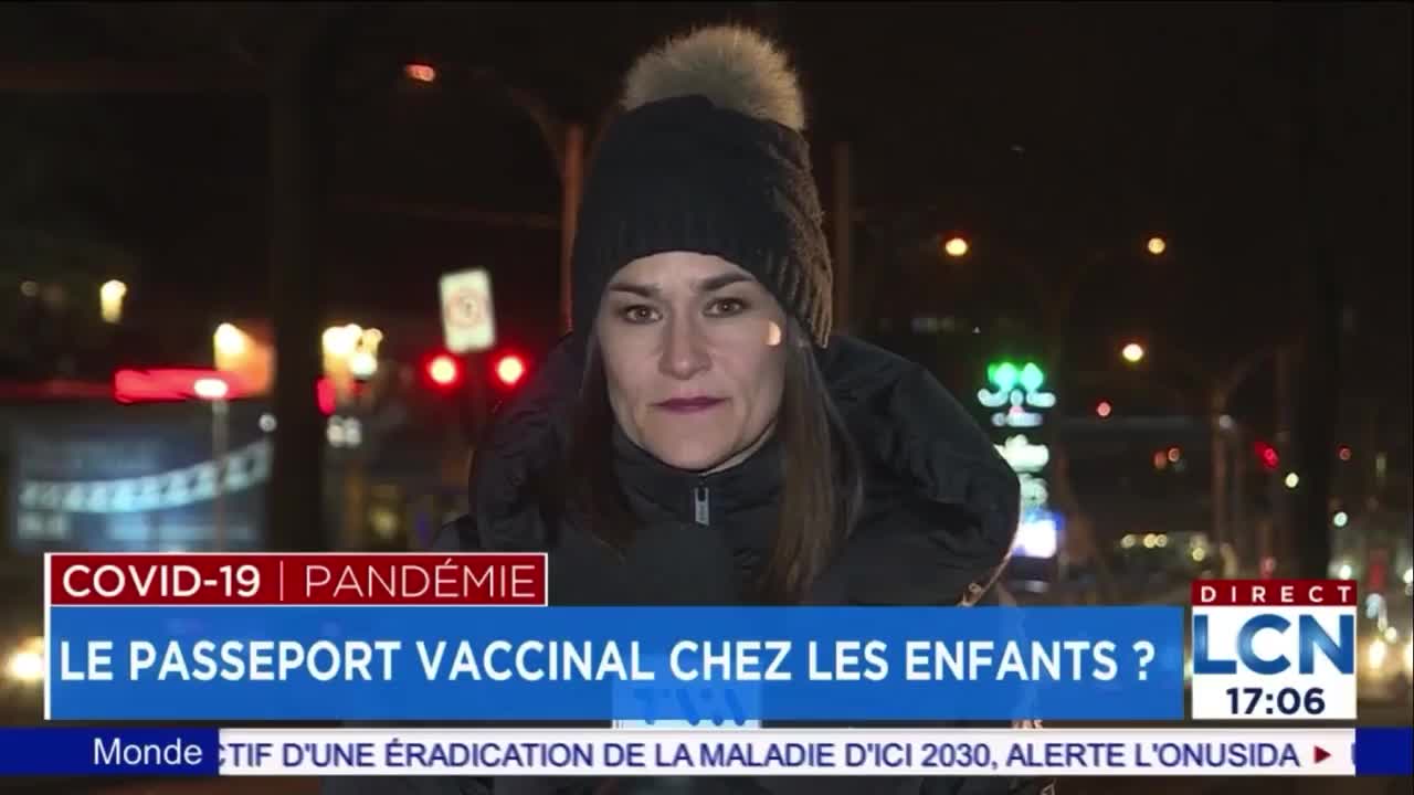 LCN Direct Le passeport vaccinal obligatoire pour les enfants Plandemie Covid 19 Coronavirus