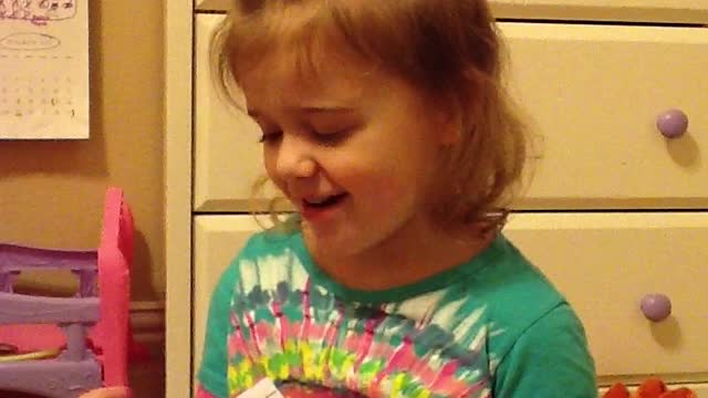 Little Girl Keeps Stinky Breath List