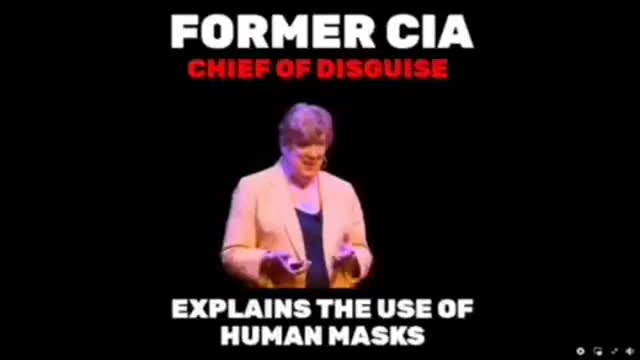 Former CIA chief of disguise explains the use of human masks